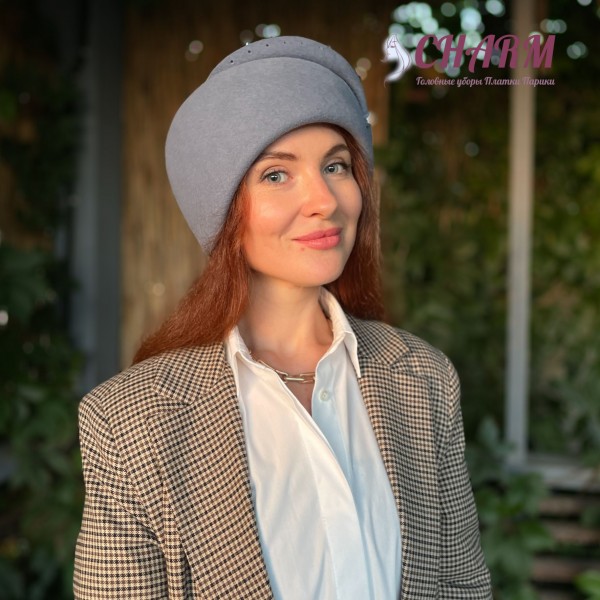 Шапки из кашемира, женские шапки-ушанки купить в Новосибирске