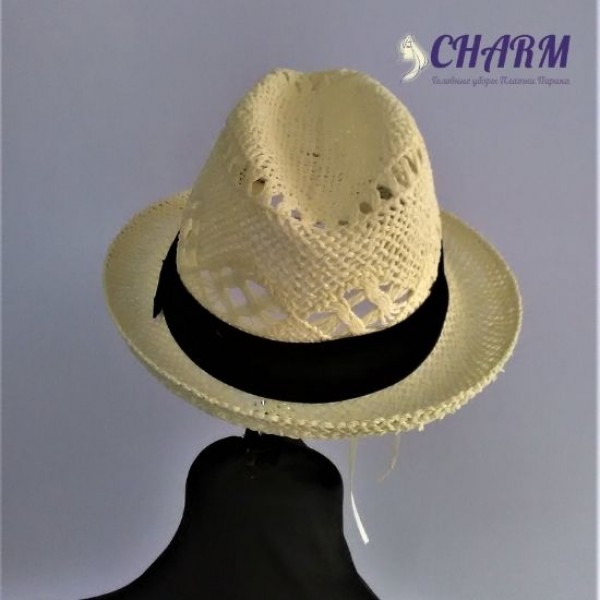 Шляпа женская летняя соломенная Г-19