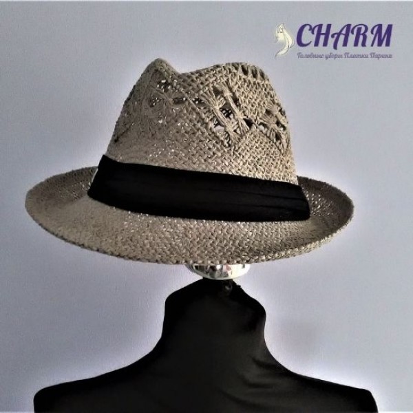 Шляпа женская летняя соломенная Г-22