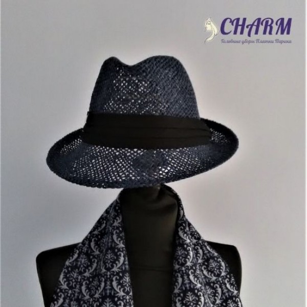 Шляпа мужская летняя соломенная Г-8