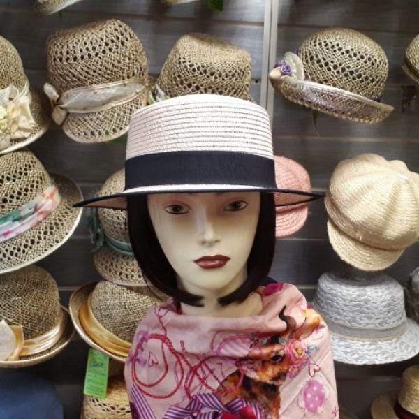 Соломенные женские шляпы